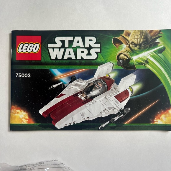 75003 LEGO Star Wars: A-wing Starfighter, New, Factory Sealed Bags, No Box - Picture 2 of 5